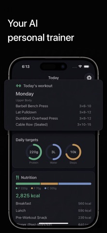 Plynt: AI Trainer & Diet Plan iPhone screenshot
