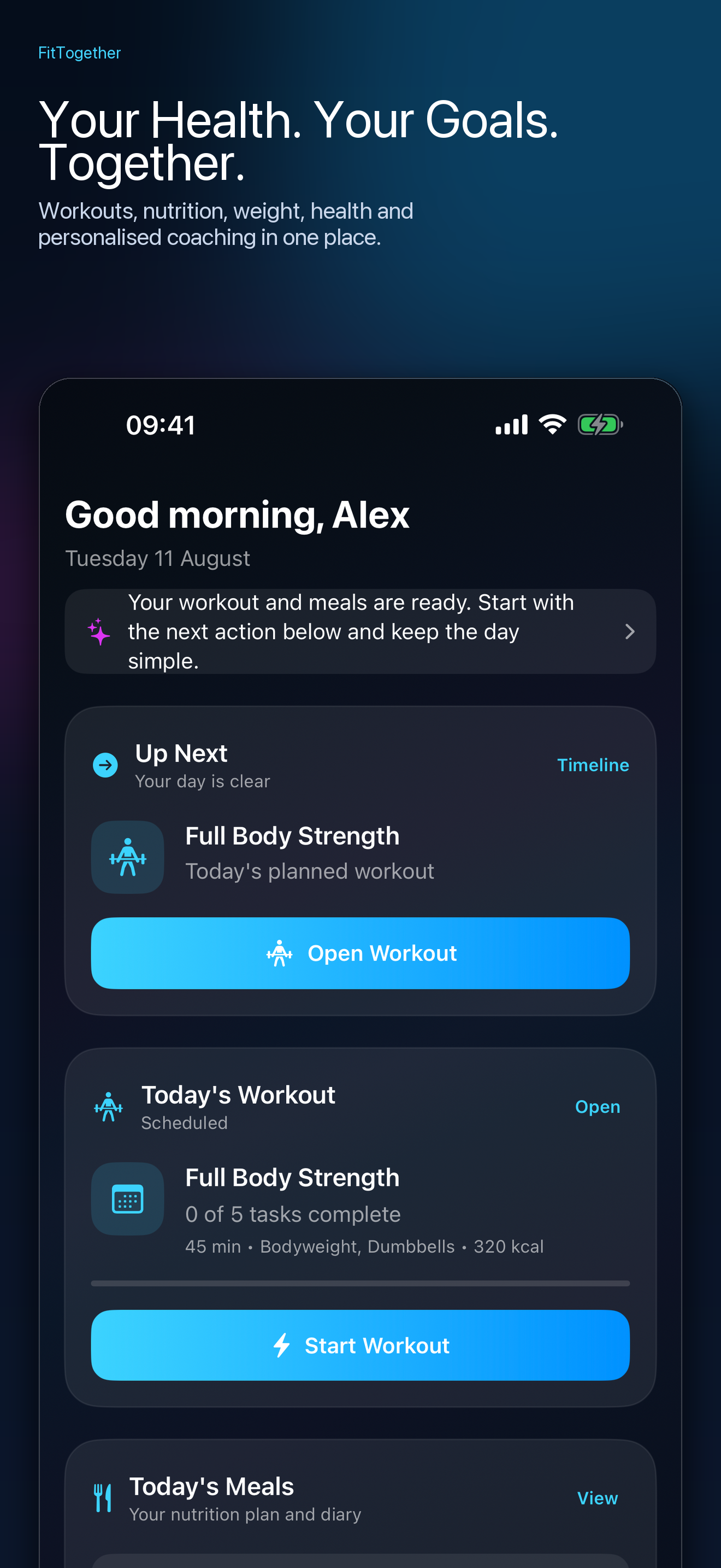 FitTogether: Health & Fitness screenshot 5