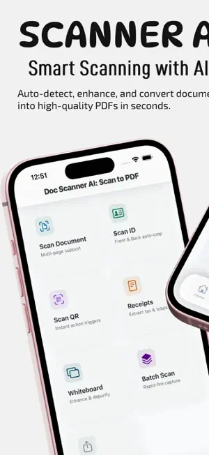 Scanner AI: PDF Scan & Docs screenshot 1