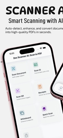 Scanner AI: PDF Scan & Docs Screenshot 1 of 3