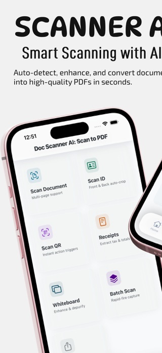 Scanner AI: PDF Scan & Docs Screenshot 1 of 3
