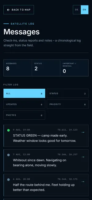 Mission Control System screenshot 3