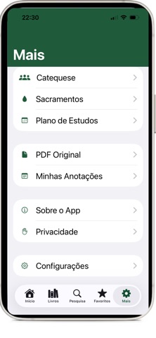 Código de Direito Canônico iPhone screenshot