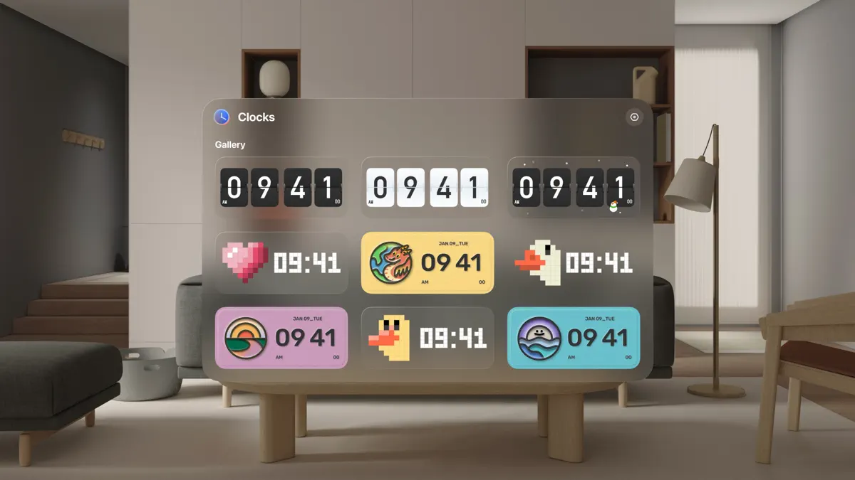 MD Clock - Spatial Clock screenshot 1