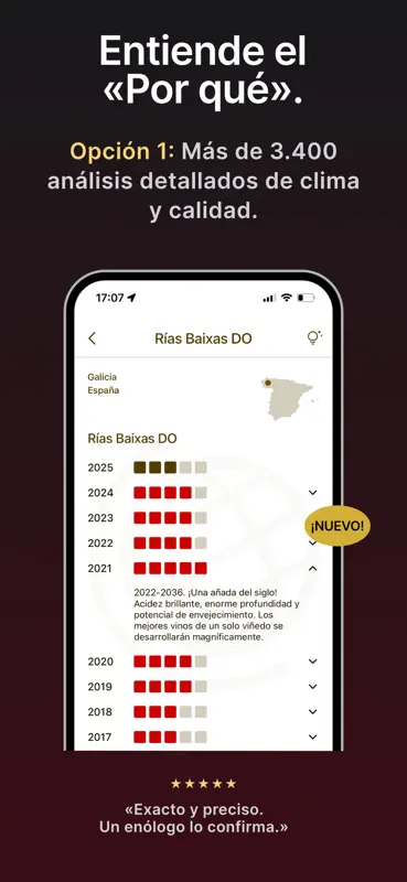 Vino: Añadas y Valoraciones screenshot 2 of 7