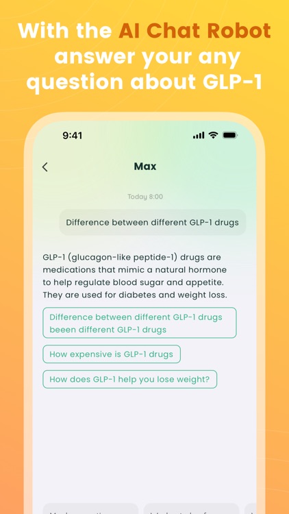 maxbud: GLP-1 AI Tracker screenshot-6