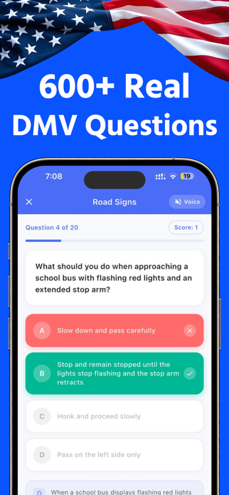 DMV Permit Test 2026 – CDL Screenshot 2 of 4