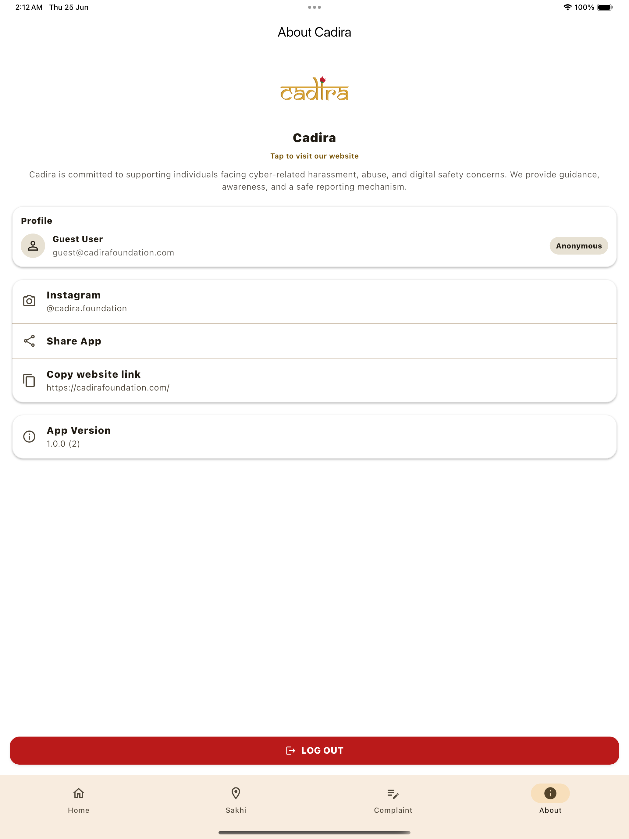 CADIRA DIGITAL JUSTICE screenshot 5