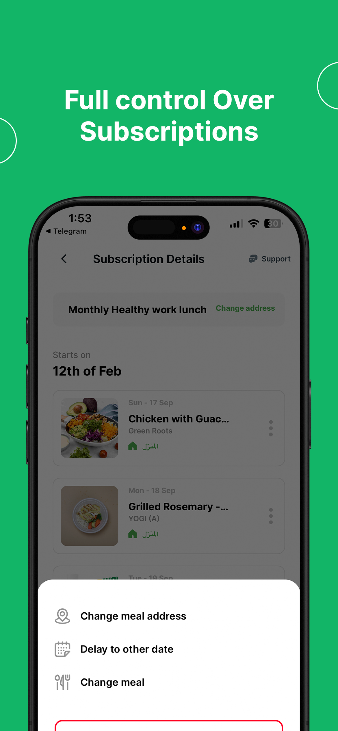 DailyMealz: Food Subscription screenshot 7