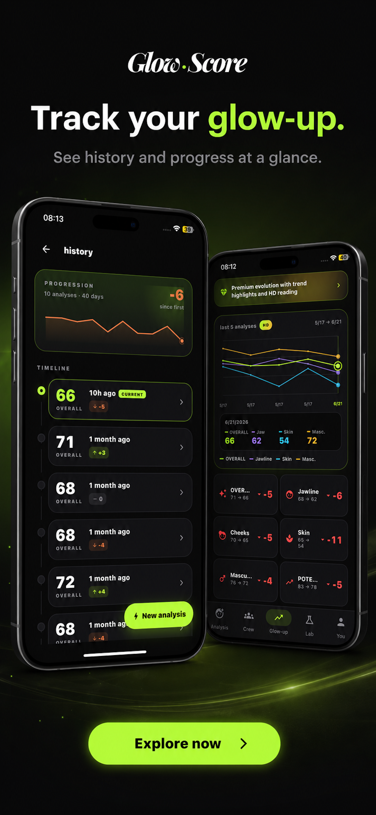 GlowScore: AI Face Scan screenshot 5