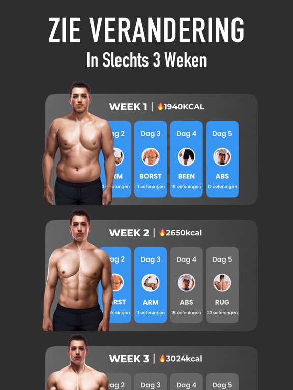 Buikspieroefeningen - Six Pack iPad app afbeelding 2
