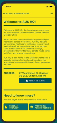 Sideline Champions App screenshot