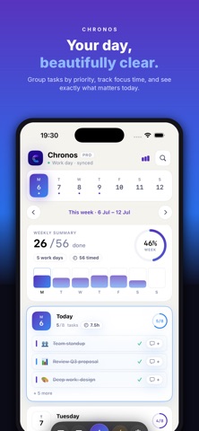Chronos: Daily Work Tracker Screenshot 2 of 5