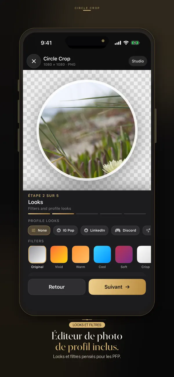 Screenshot #3 pour Circle Crop Image