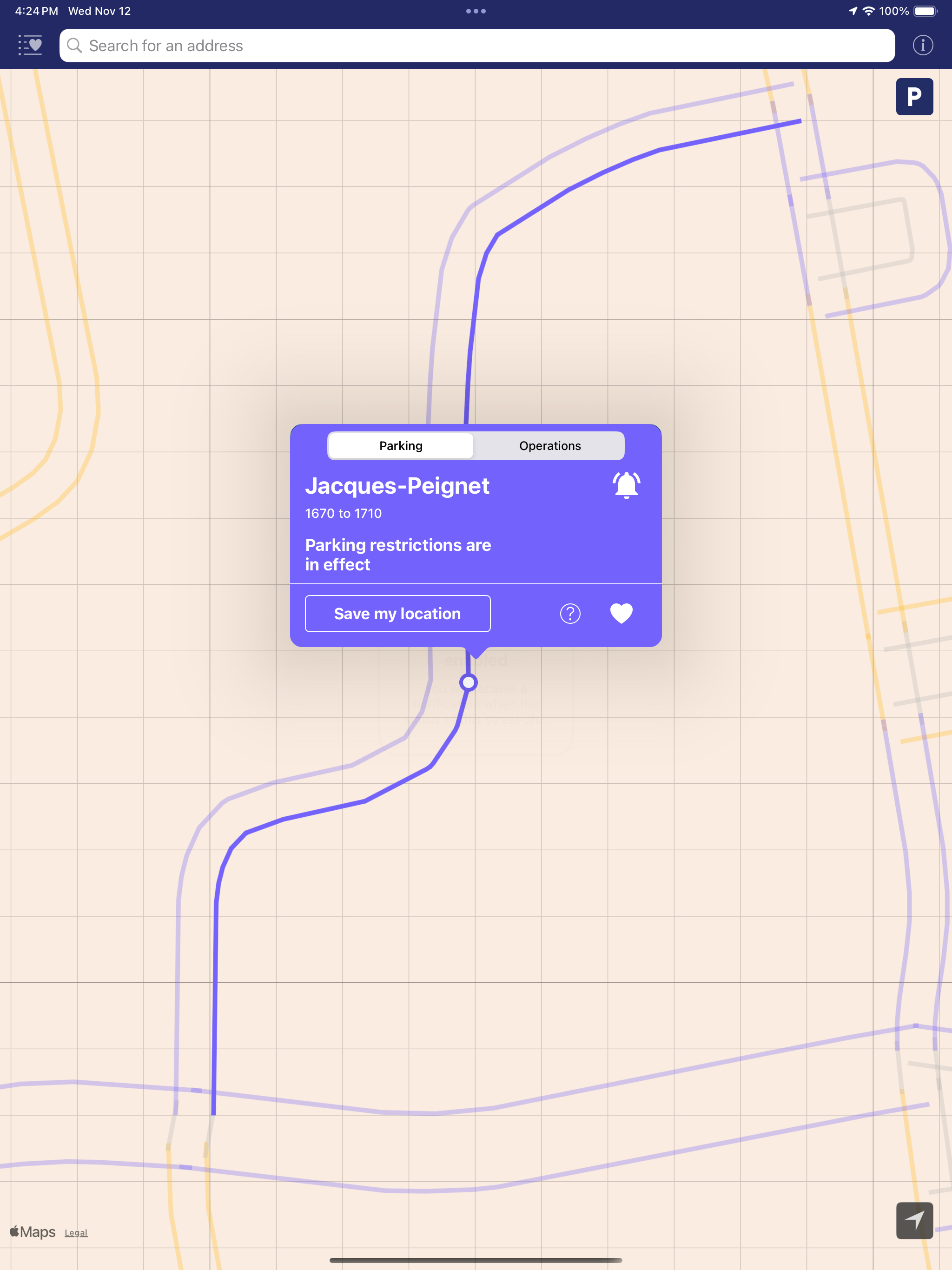 Info-Stationnement screenshot 17