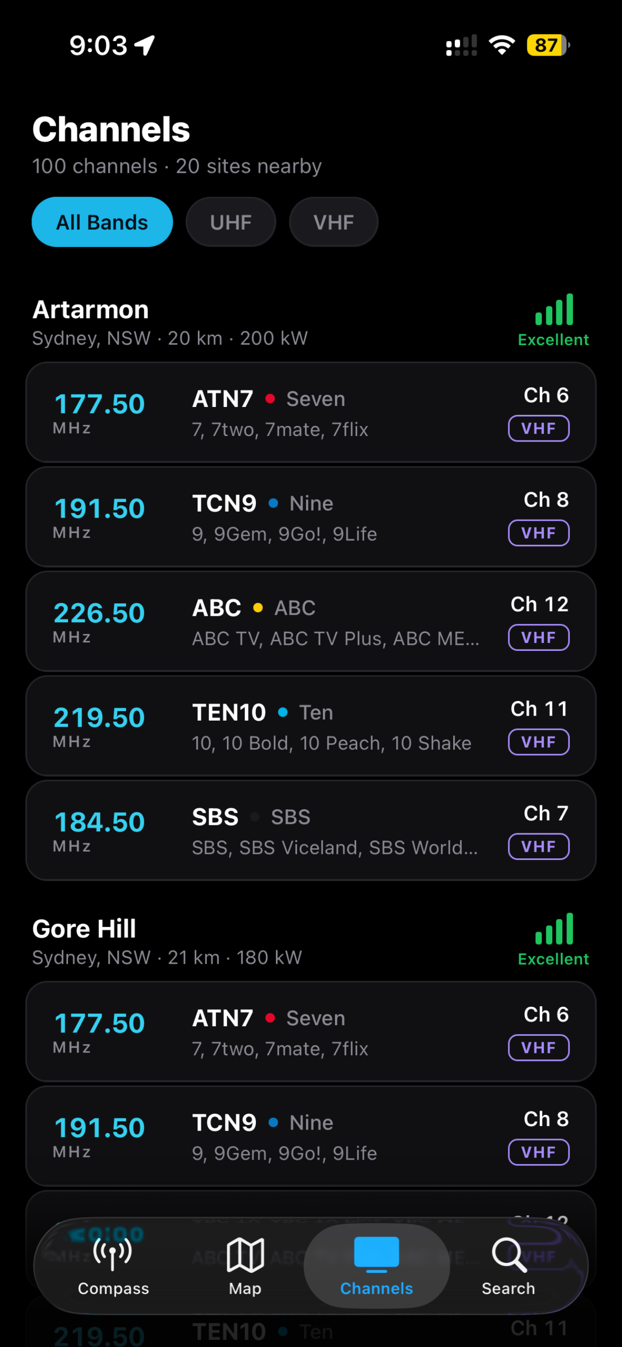 FTA Antenna Finder