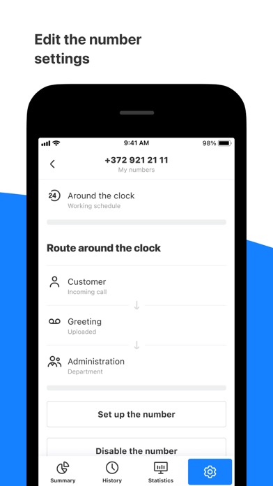 Screenshot 4 of Virtual PBX SkyTel App