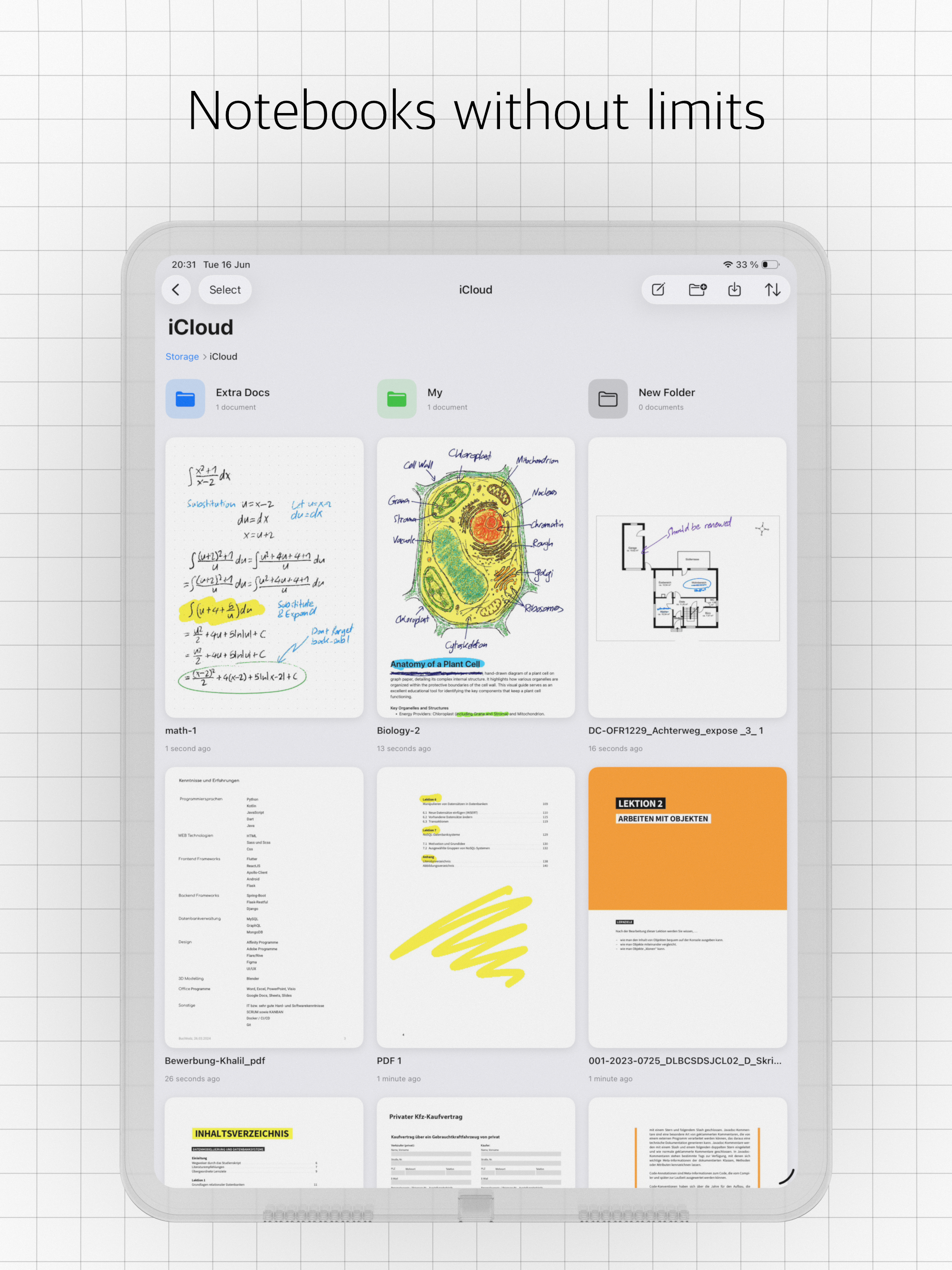 Pentip: Notes, Sketch & PDF
