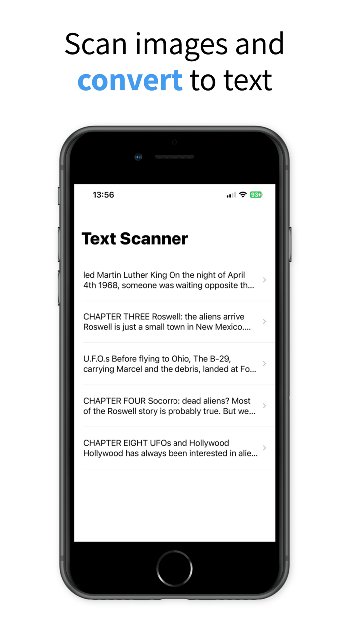 Image Scanner to Text with OCR