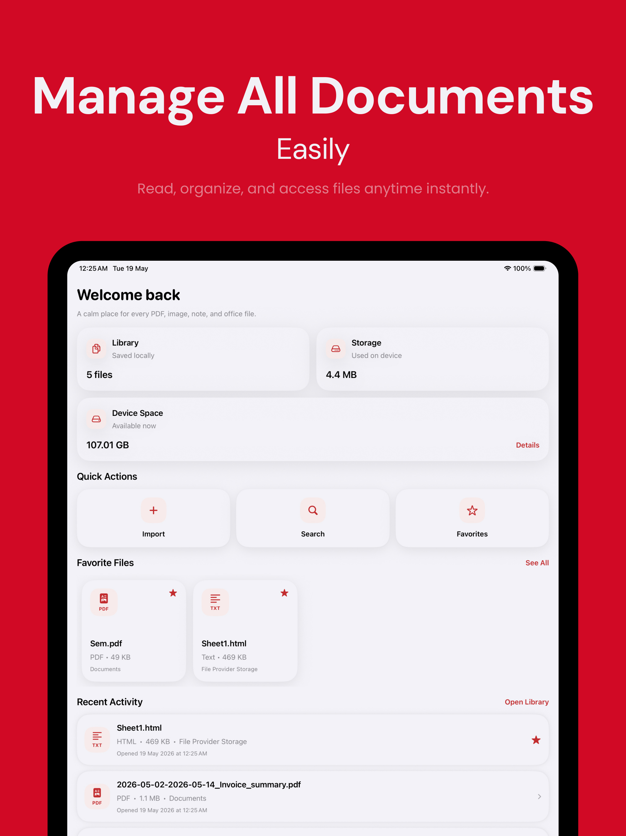 All Document Reader ~ Read PDF screenshot 9