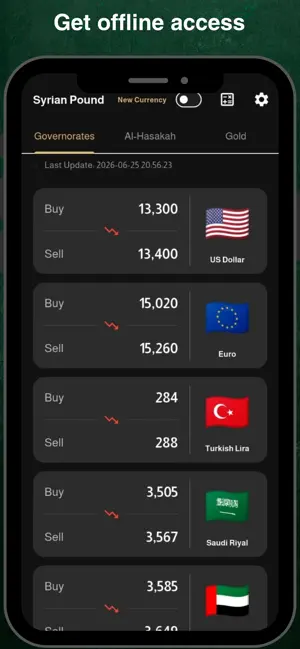 Syrian Lira to USD Exchange screenshot 2