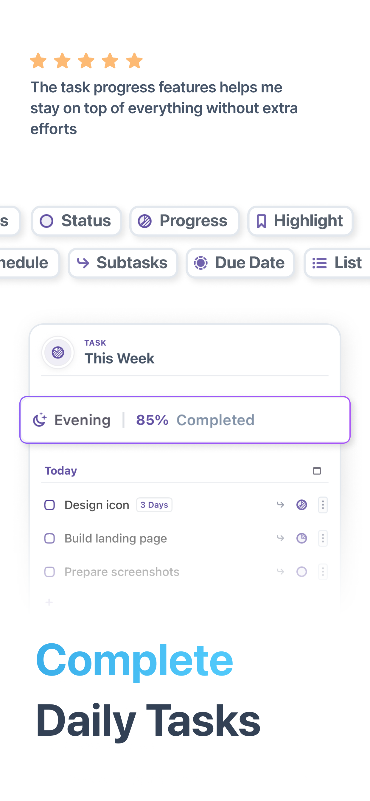 Zesfy: To Do List & Calendar screenshot 3
