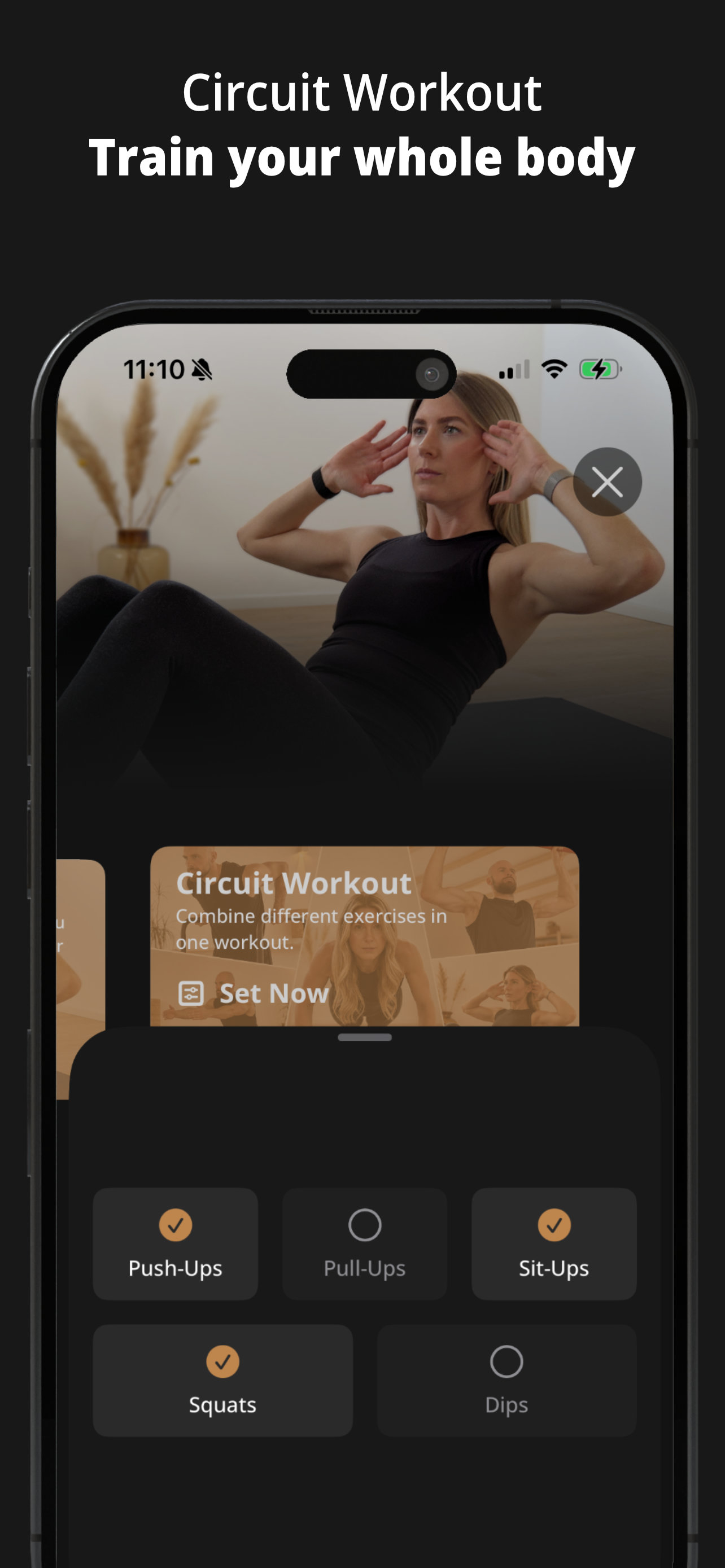 GOLDEN Sit ups - Abs Workout