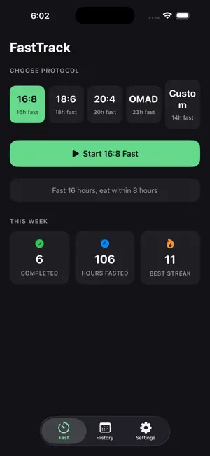 FastTrack Fasting Tracker screenshot 3