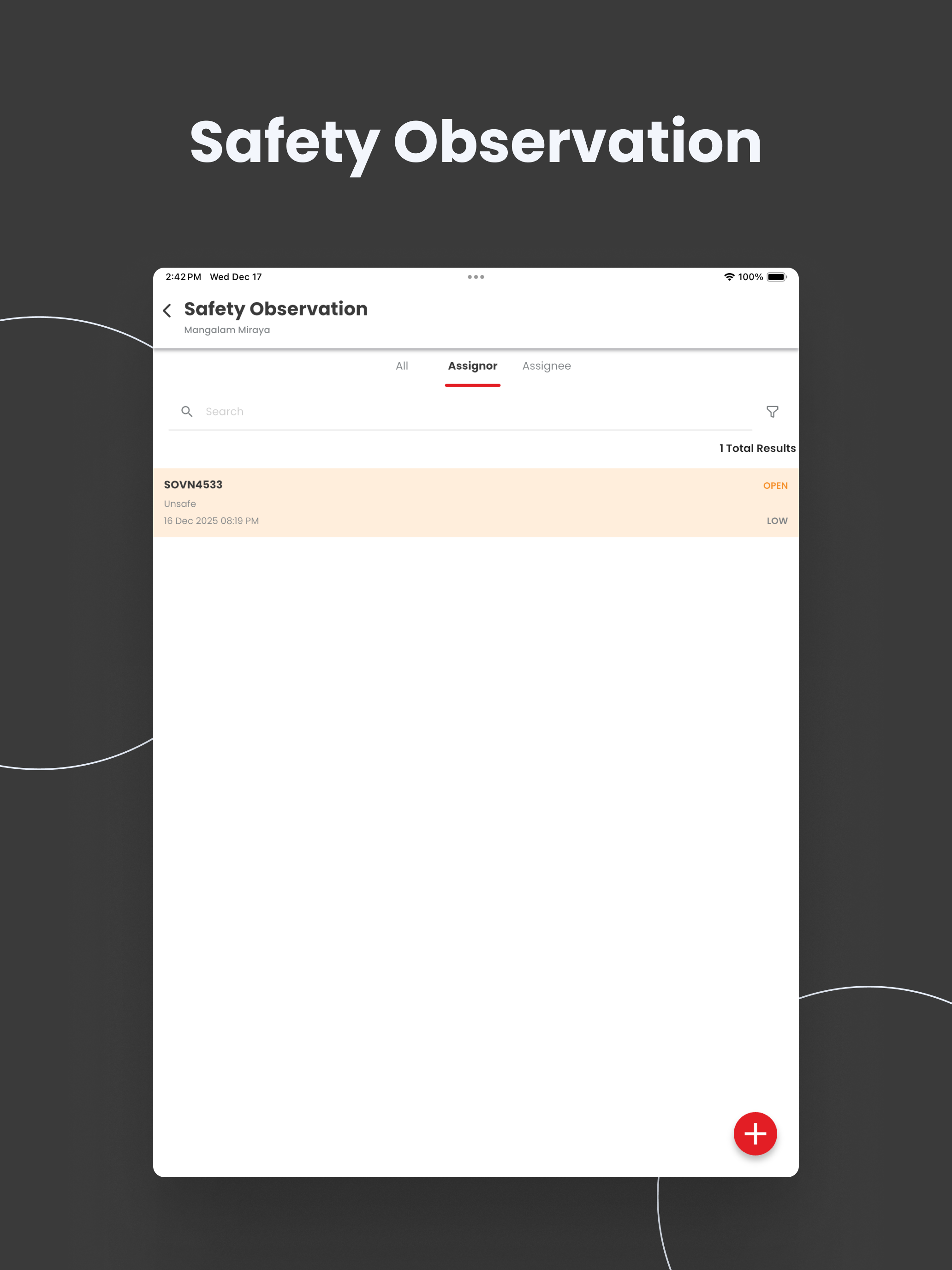 Mangalam Safety App