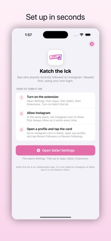 App screenshot