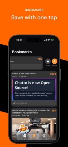 HNewsflash screenshot