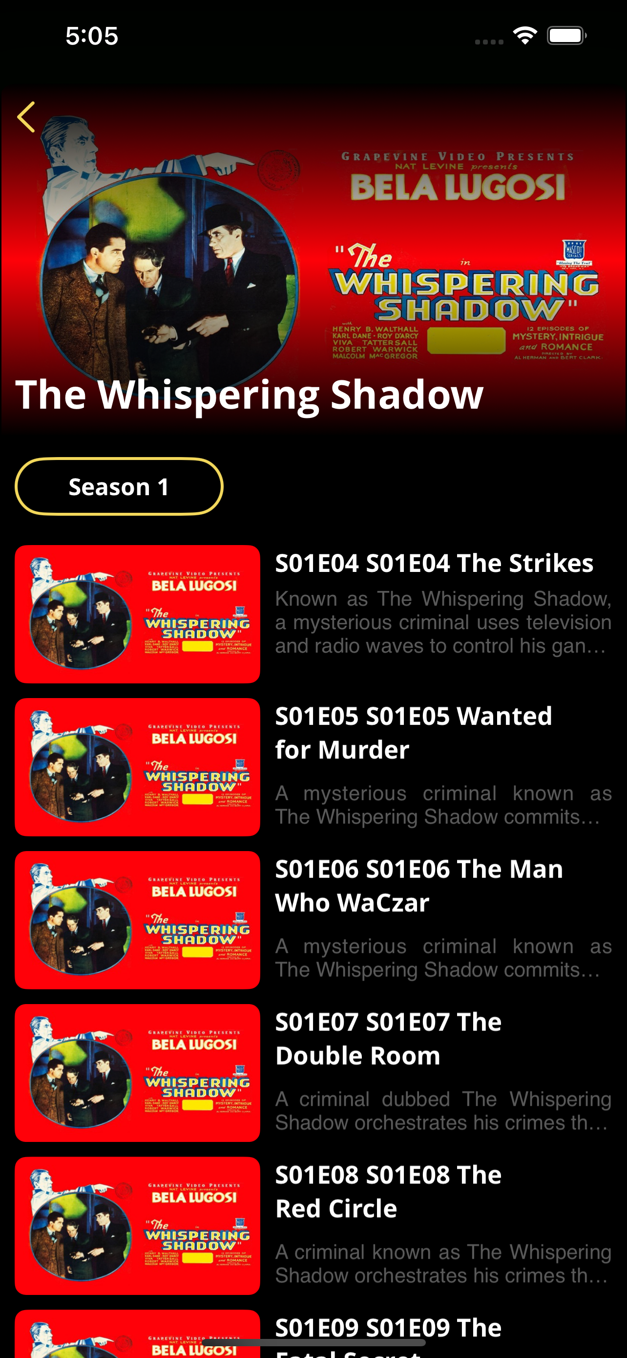 Thriller Movie Channel screenshot 8