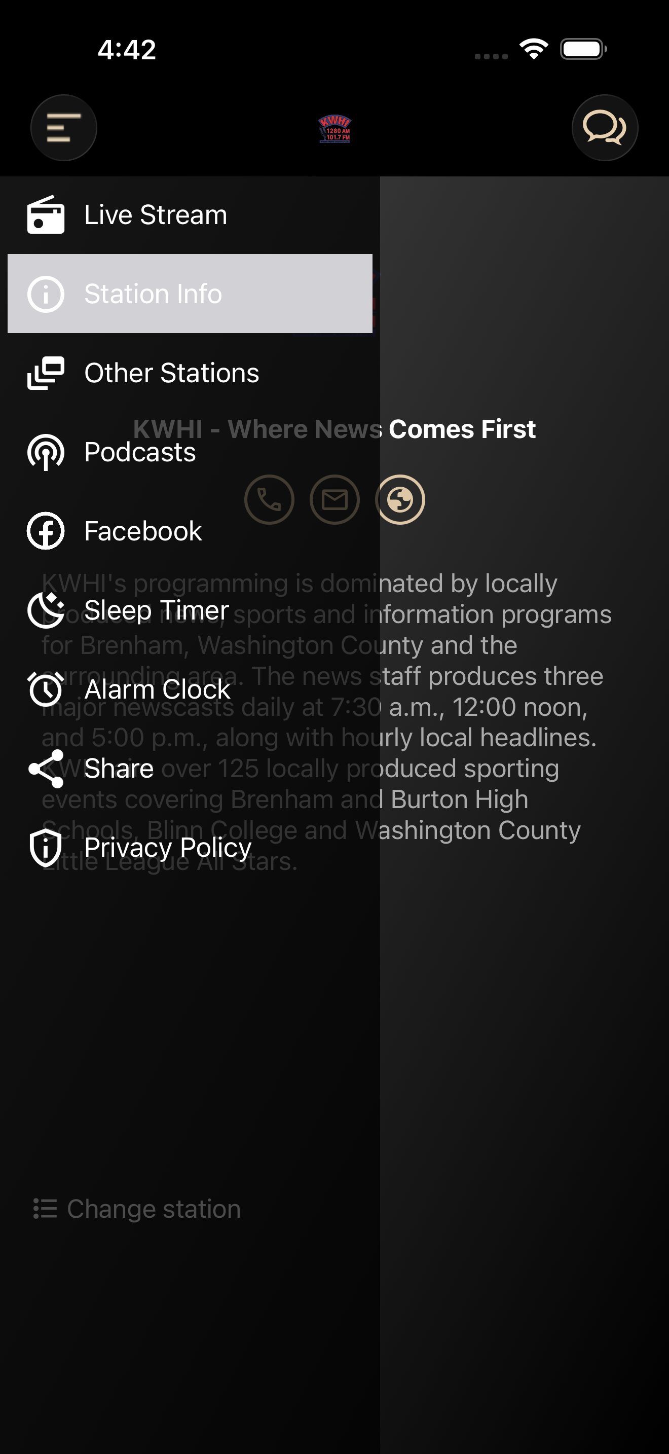 KWHI Radio screenshot 7
