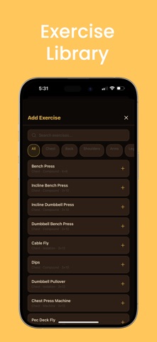 Physique AI: Gym Workout Screenshot 2 of 5
