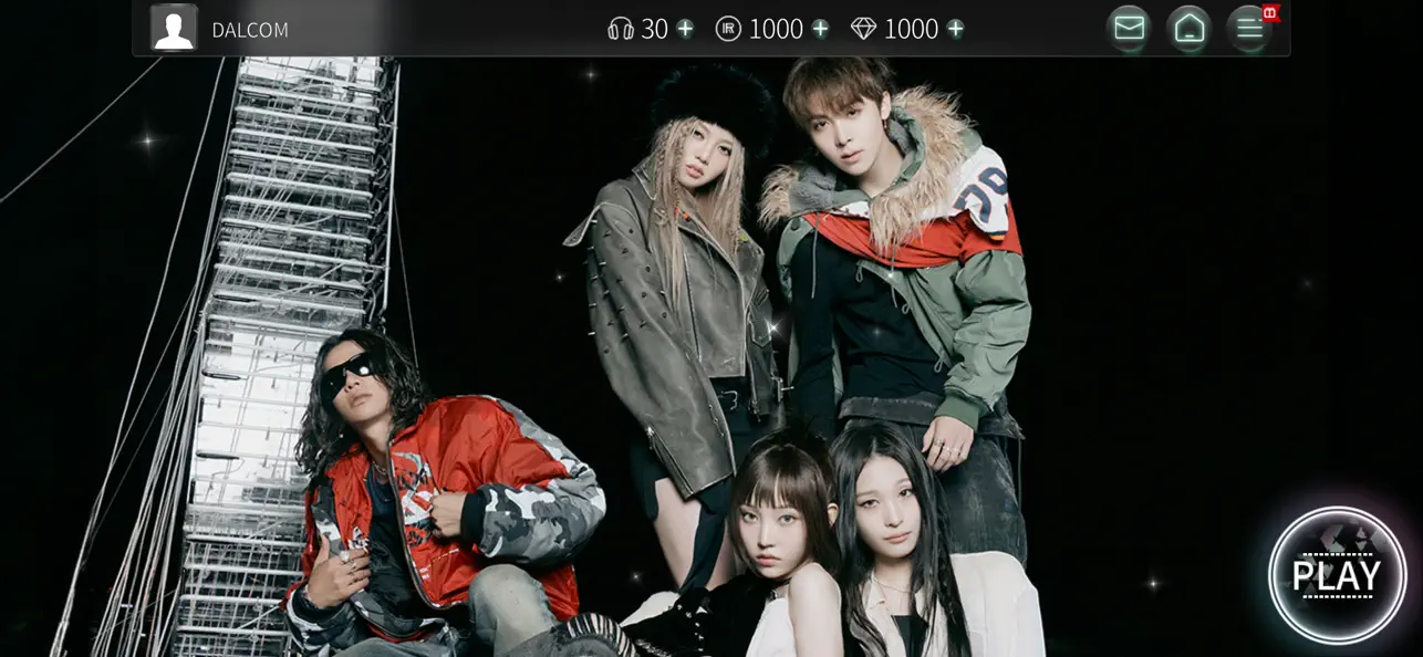 SUPERSTAR THEBLACKLABEL iOS Mod IPA screenshot 2 - iOS game interface