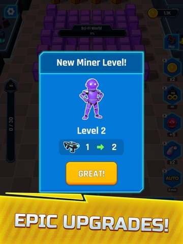 Gold Craft Tycoon iPad screenshot