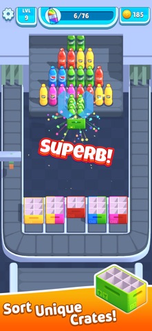 Bottle Sort: Puzzle Games iPhone screenshot