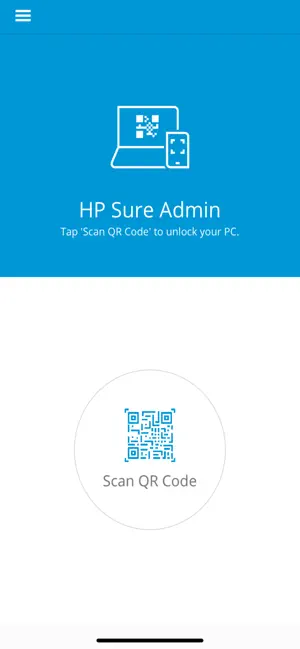 HP Sure Admin screenshot 1