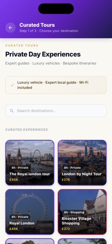 Traveluxe London screenshot