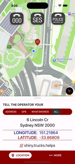 Emergency Plus iPhone screenshot 2