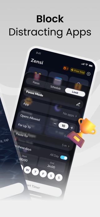 Zensi - AI Screen Time Control Screenshot 3 of 10