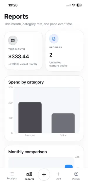 ReceiptVault: Receipt Scanner screenshot 1