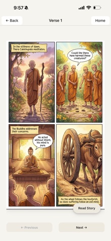 dhammapada-comics-app Screenshot 2 of 6