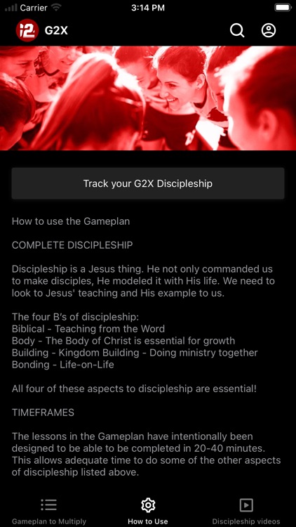 G2X | Athlete Discipleship