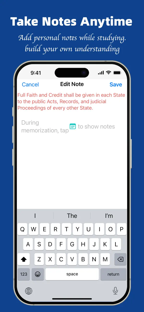 #4. US Constitution Memo (iOS) Ved: Beijing Zhiqi Yingtu Technology Co., Ltd