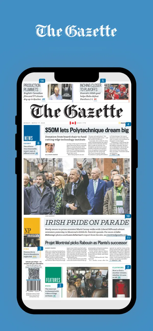 Screenshot #3 pour Montreal Gazette ePaper
