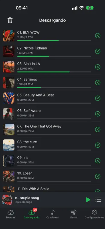 Cloud Music Player - Listener screenshot 2 of 10