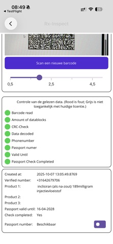 Rx-Inspect iPhone screenshot