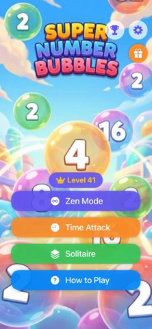 Super Number Bubbles Screenshot 1 of 5