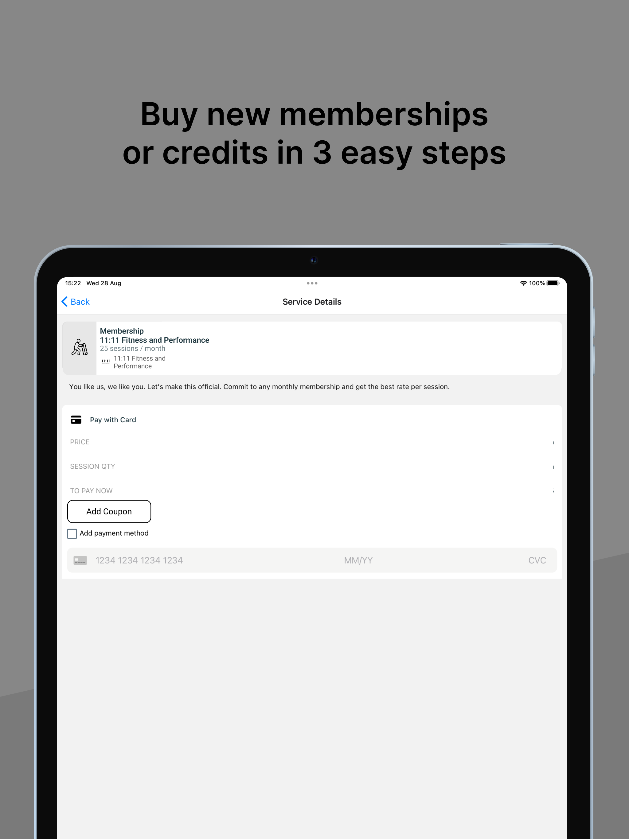 11:11 Fitness and Performance screenshot 7